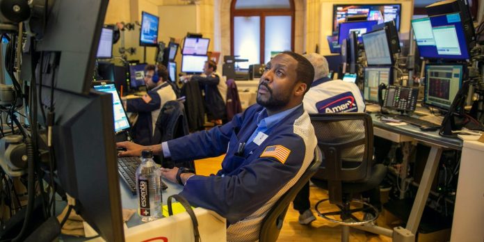 US stocks trade mixed as oil surges on unexpected production cut by OPEC+